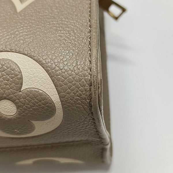 ONTHEGO EAST WEST PM Monogram Calfskin Gray