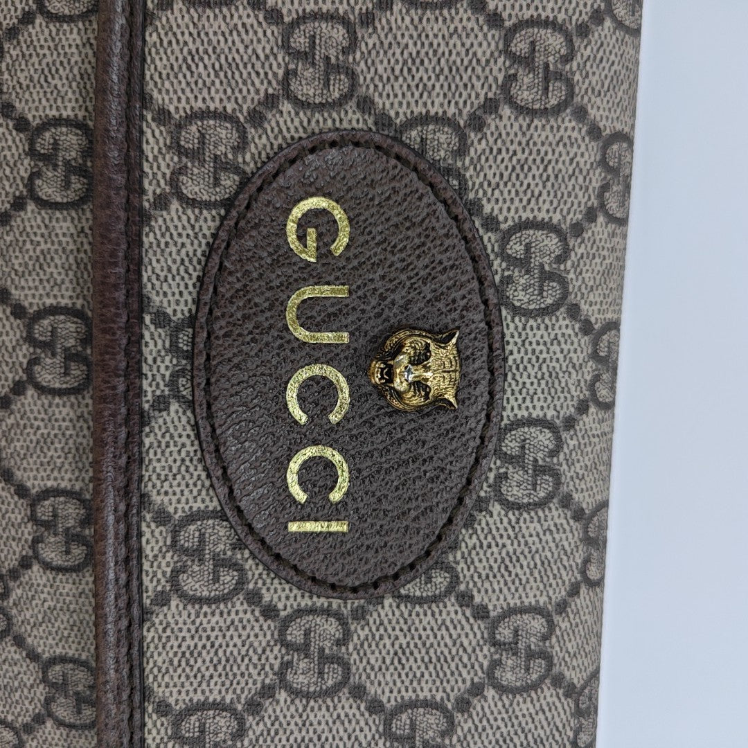 Neo Vintage Monogram Coated Canvas Beige
