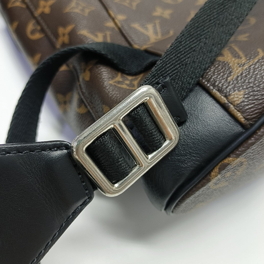 CHRISTOPHER PM Monogram Coated Canvas Brown