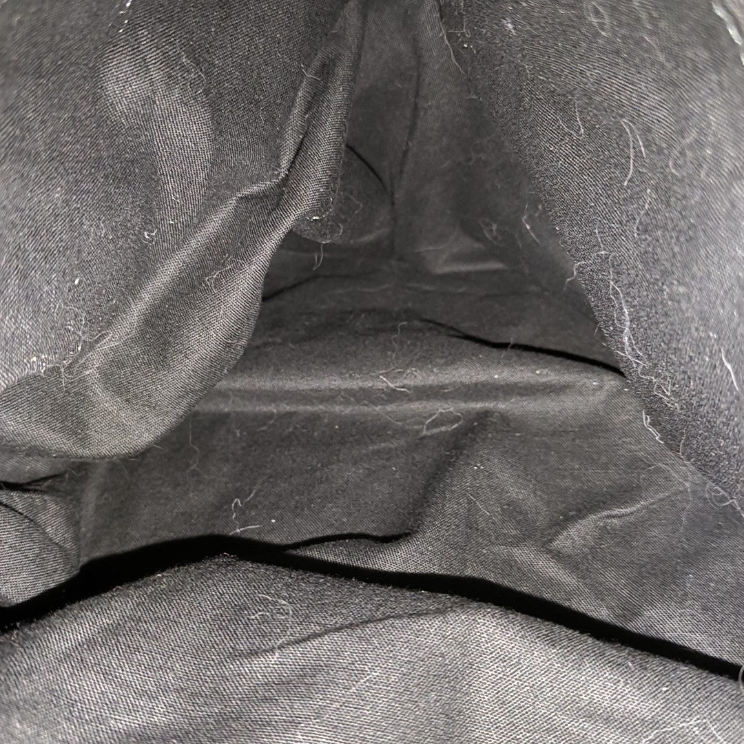 Calfskin Shoulder Bag Black
