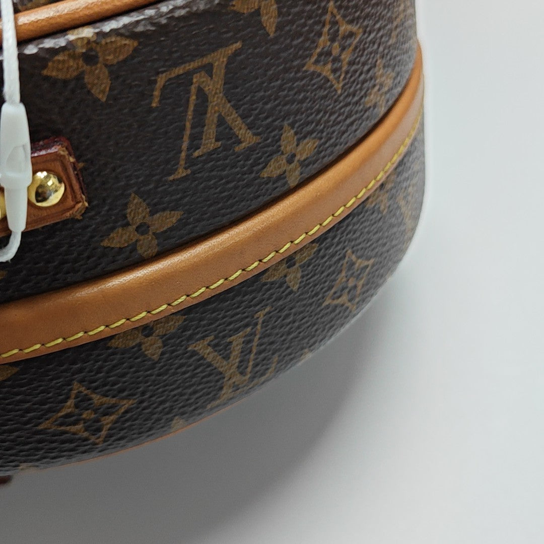 BOITE CHAPEAU PM Monogram Coated Canvas Brown