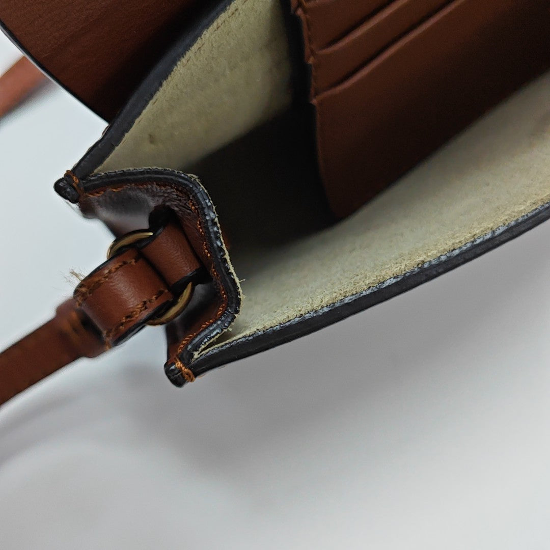 Faye Mini Calfskin Brown