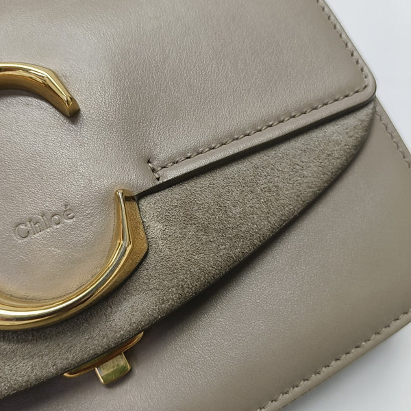 Chloé C Calfskin Gray