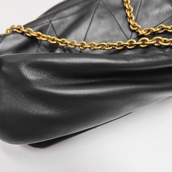 JAMIE Small Quilted Lambskin Black