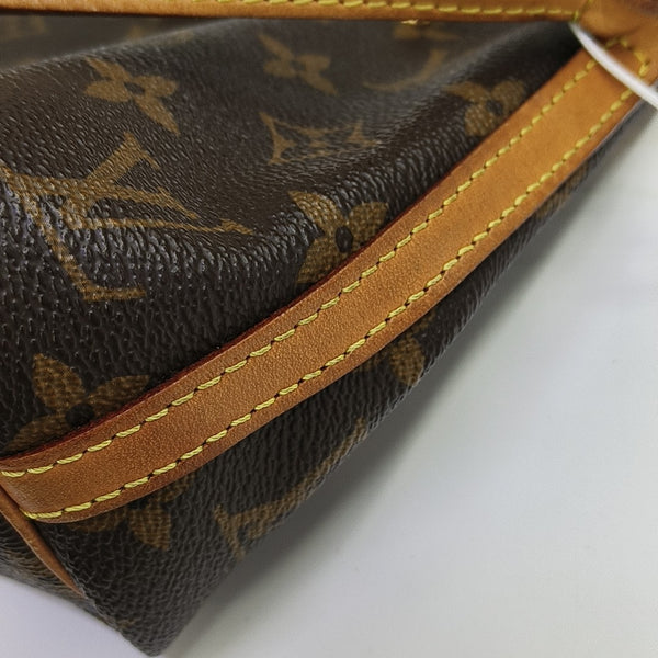 NÉONOÉ Nano Monogram Coated Canvas Brown