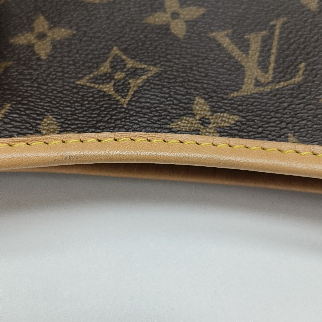 CARRYALL MM Monogram Coated Canvas Brown