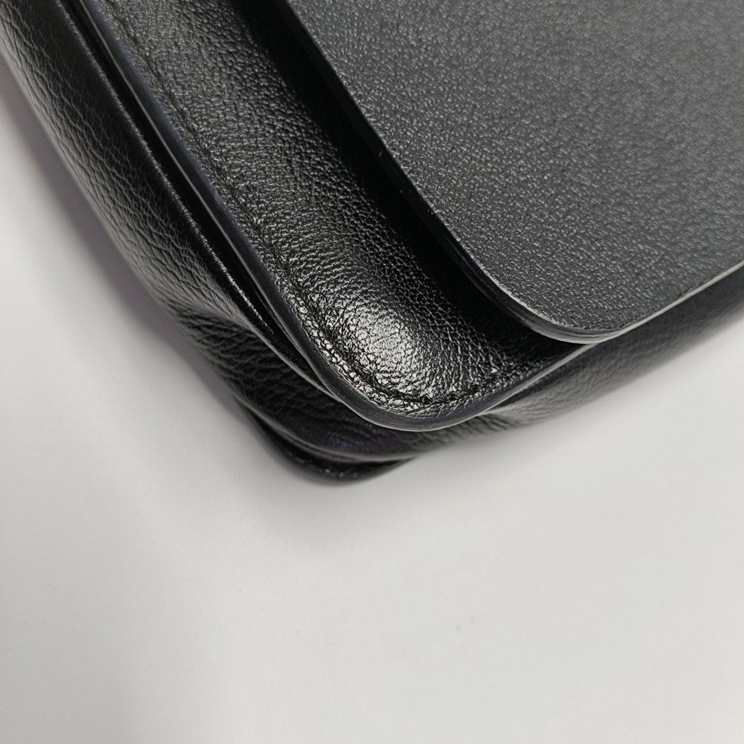 D-Ring Calfskin Black