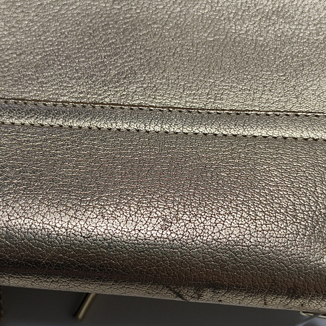 Drew Medium Calfskin Beige