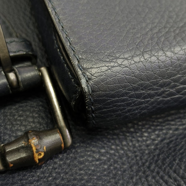 Bamboo 1947 Medium Calfskin Blue