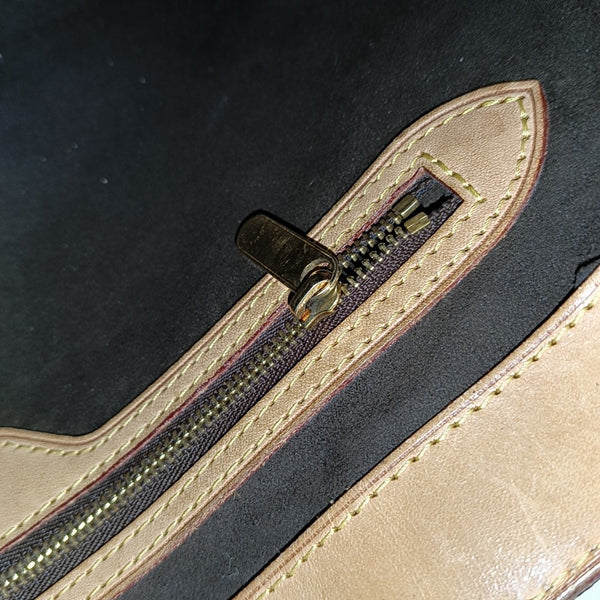 WILSHIRE PM Monogram Coated Canvas Brown