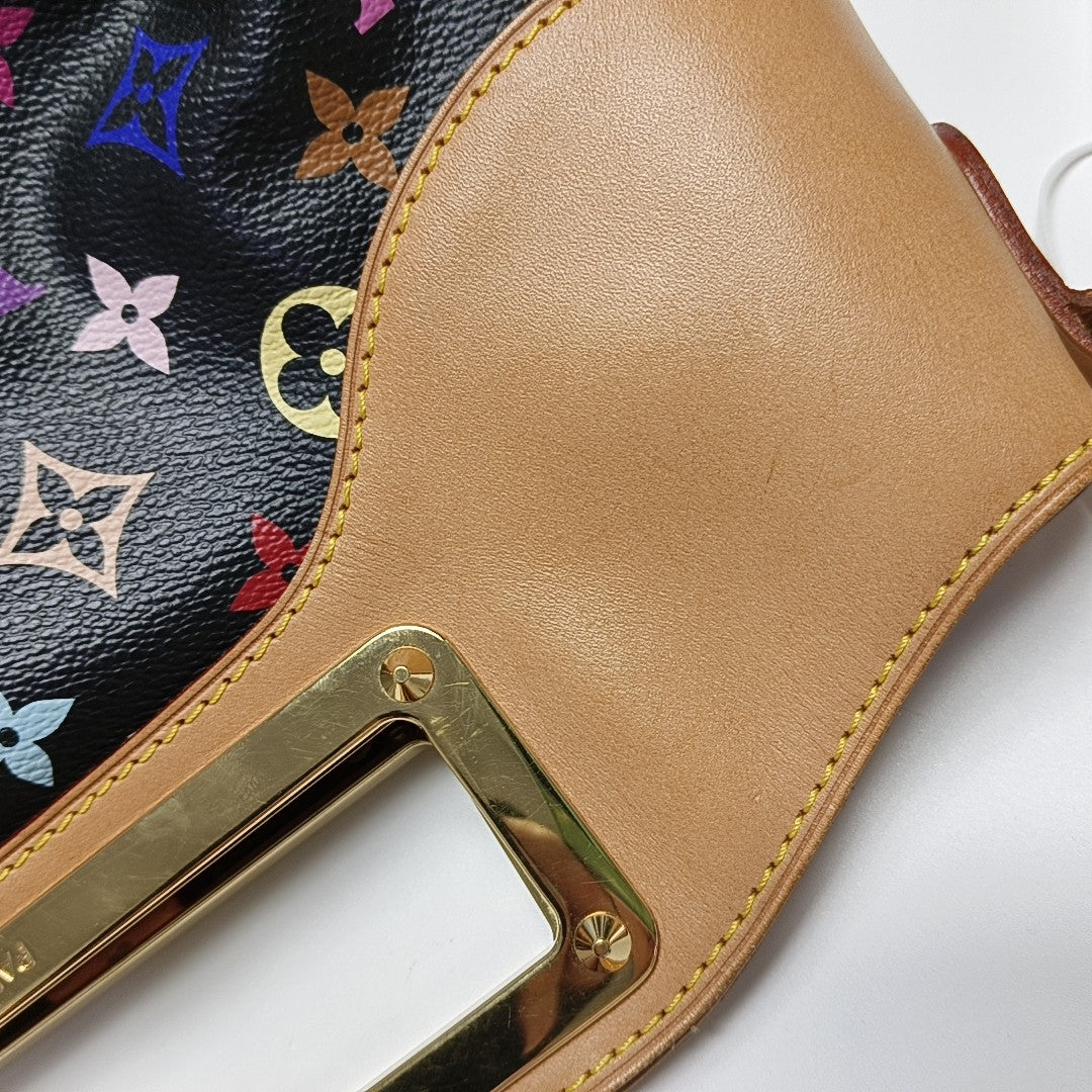 LV × TM JUDY Monogram Coated Canvas Black
