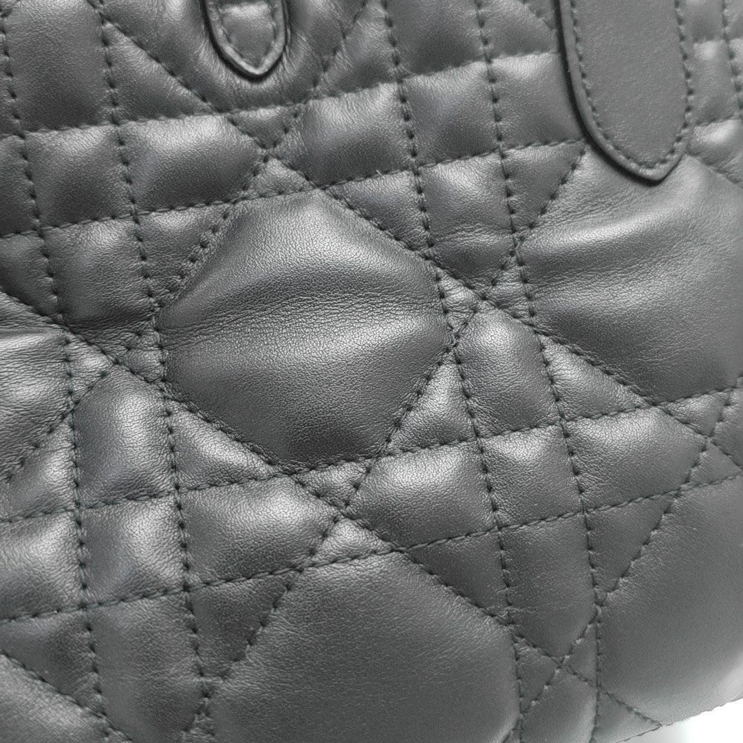 Toujours Small Cannage Calfskin Black