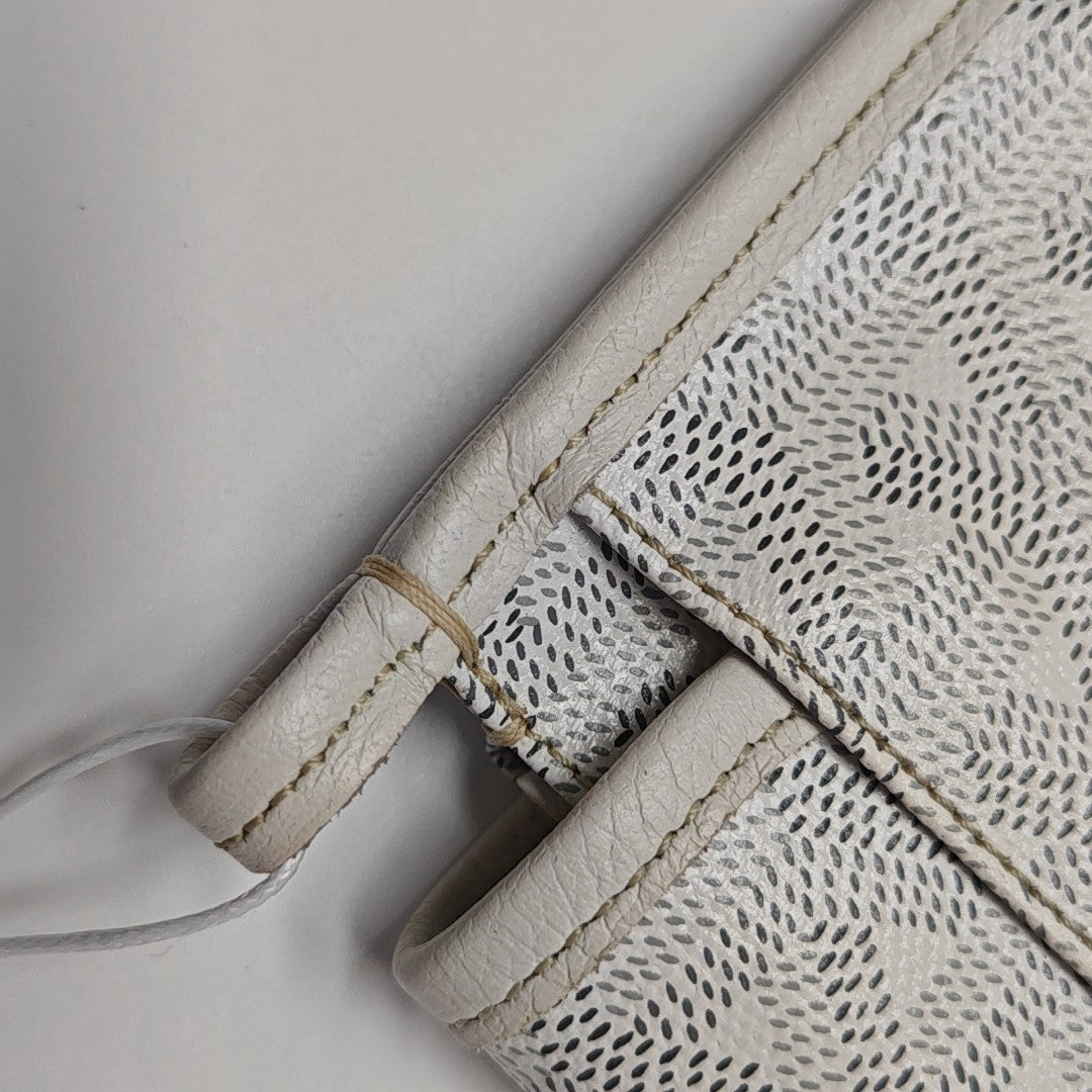 Plumet Coated Canvas White