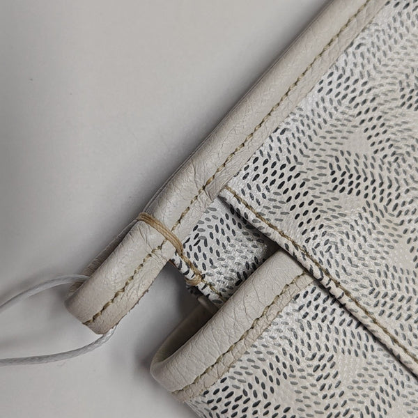 Plumet Coated Canvas White