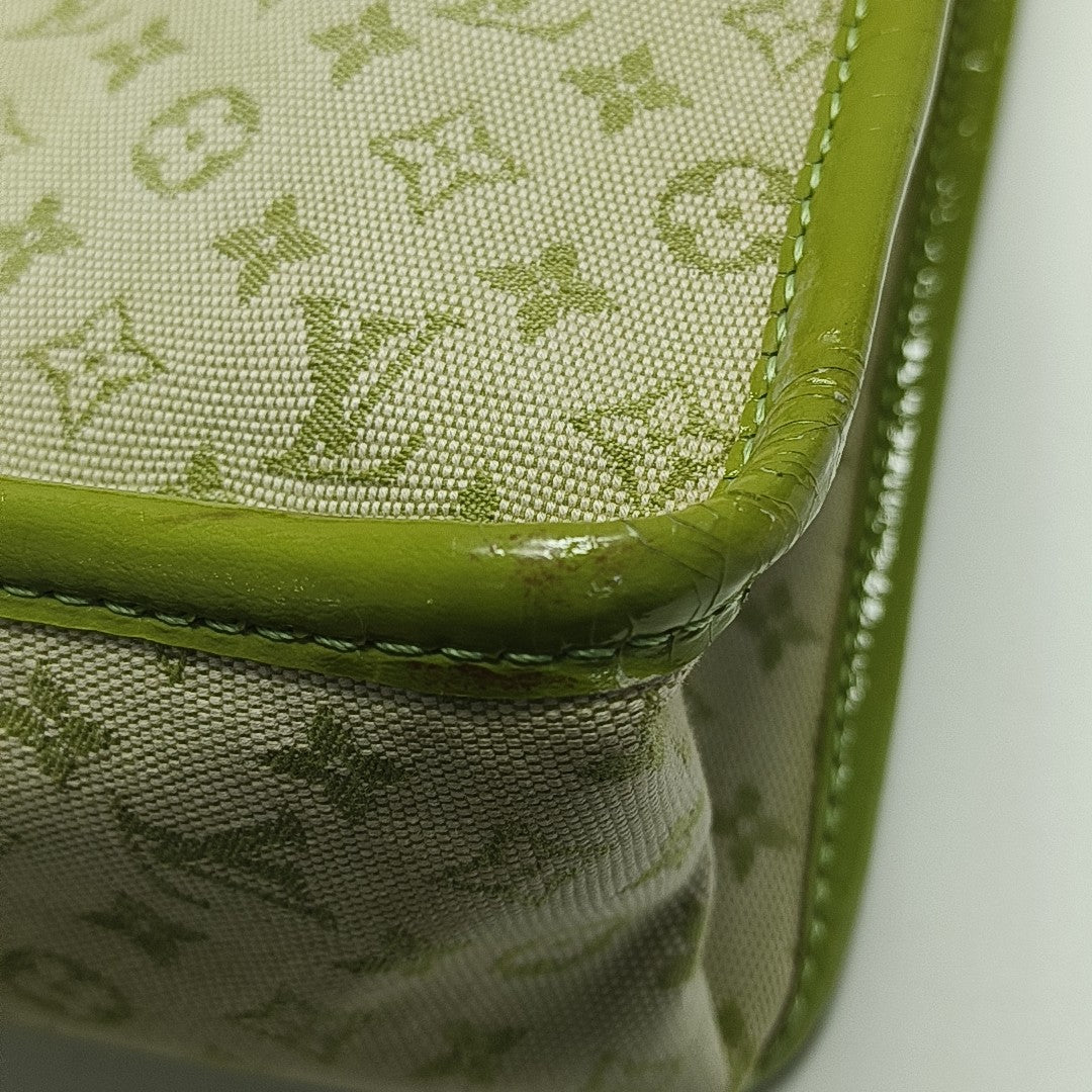 KATHLEEN Mini Monogram Canvas Green
