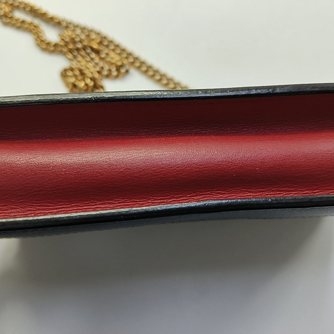 Queen Margaret Minibolsa de piel de becerro Multicolor