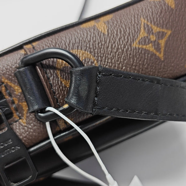 CHRISTOPHER Monogram Coated Canvas Brown