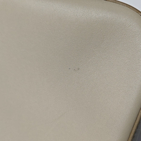 Calfskin Top Handle Bag Beige