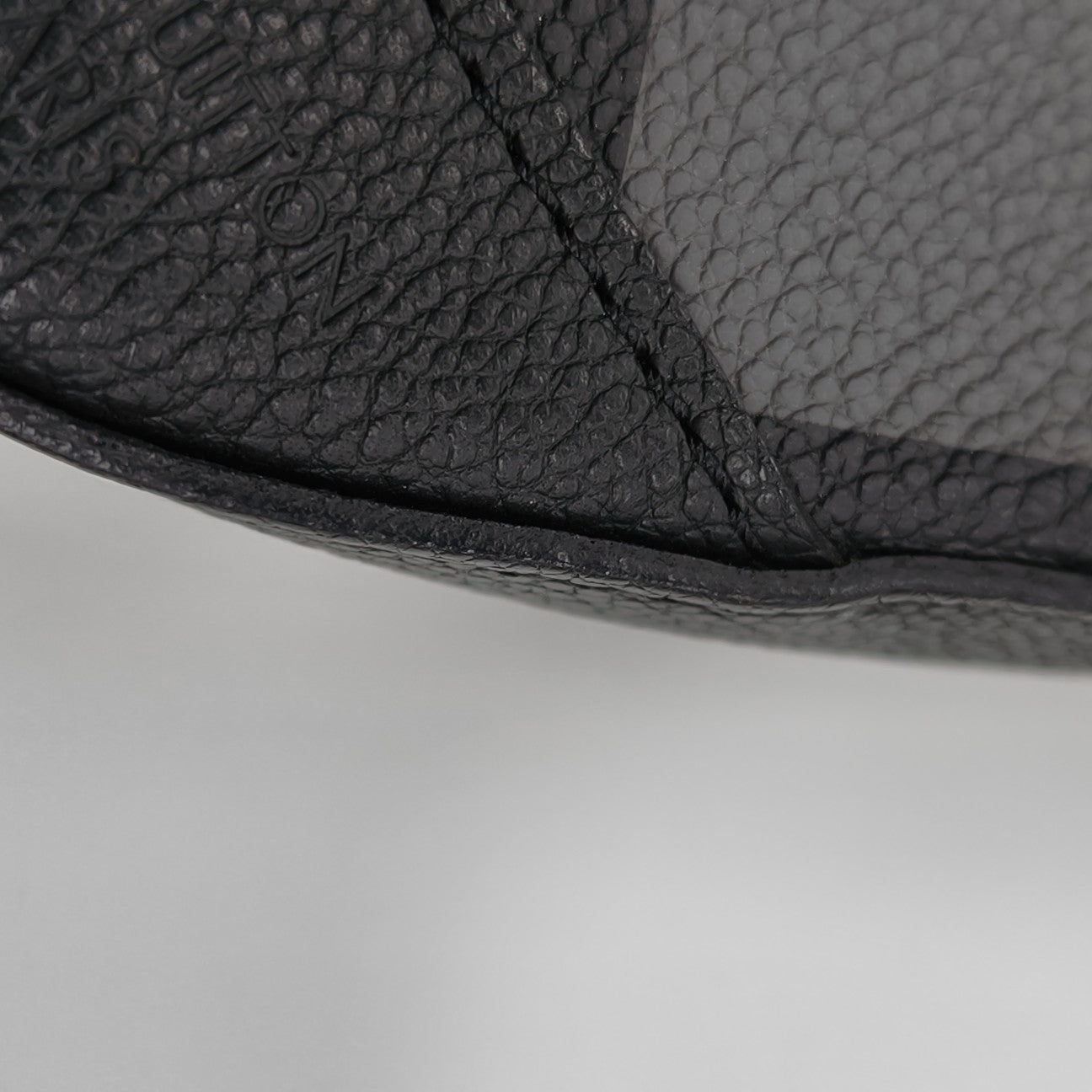 TRIO Damier Graphite Calfskin Gray