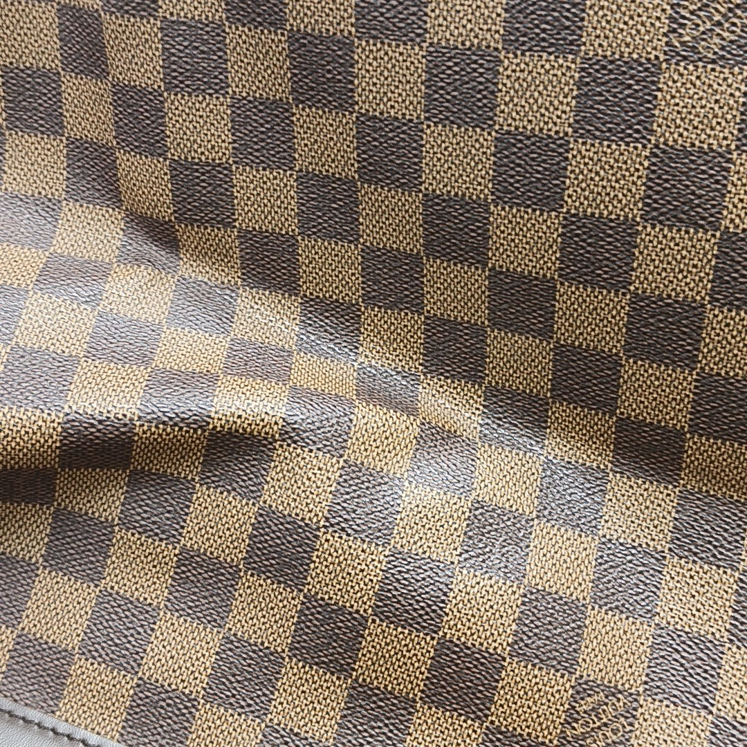 GREENWICH Lona recubierta Damier Ebene Marrón