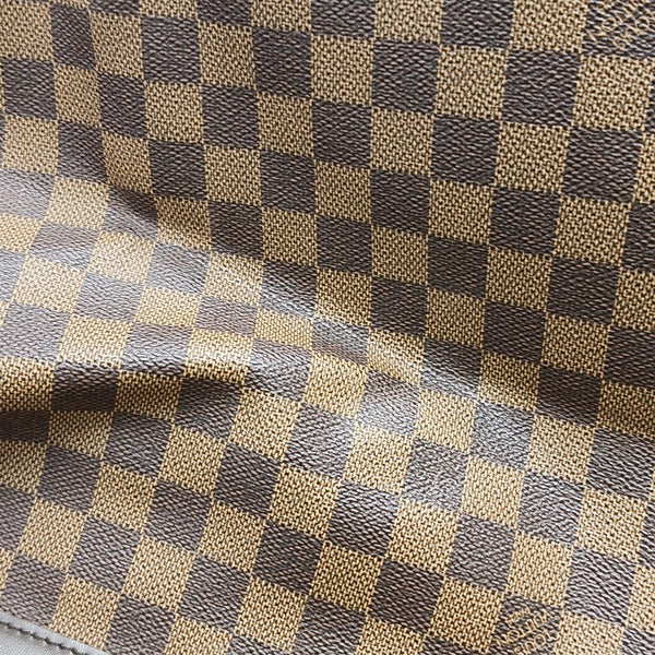 GREENWICH Lona recubierta Damier Ebene Marrón