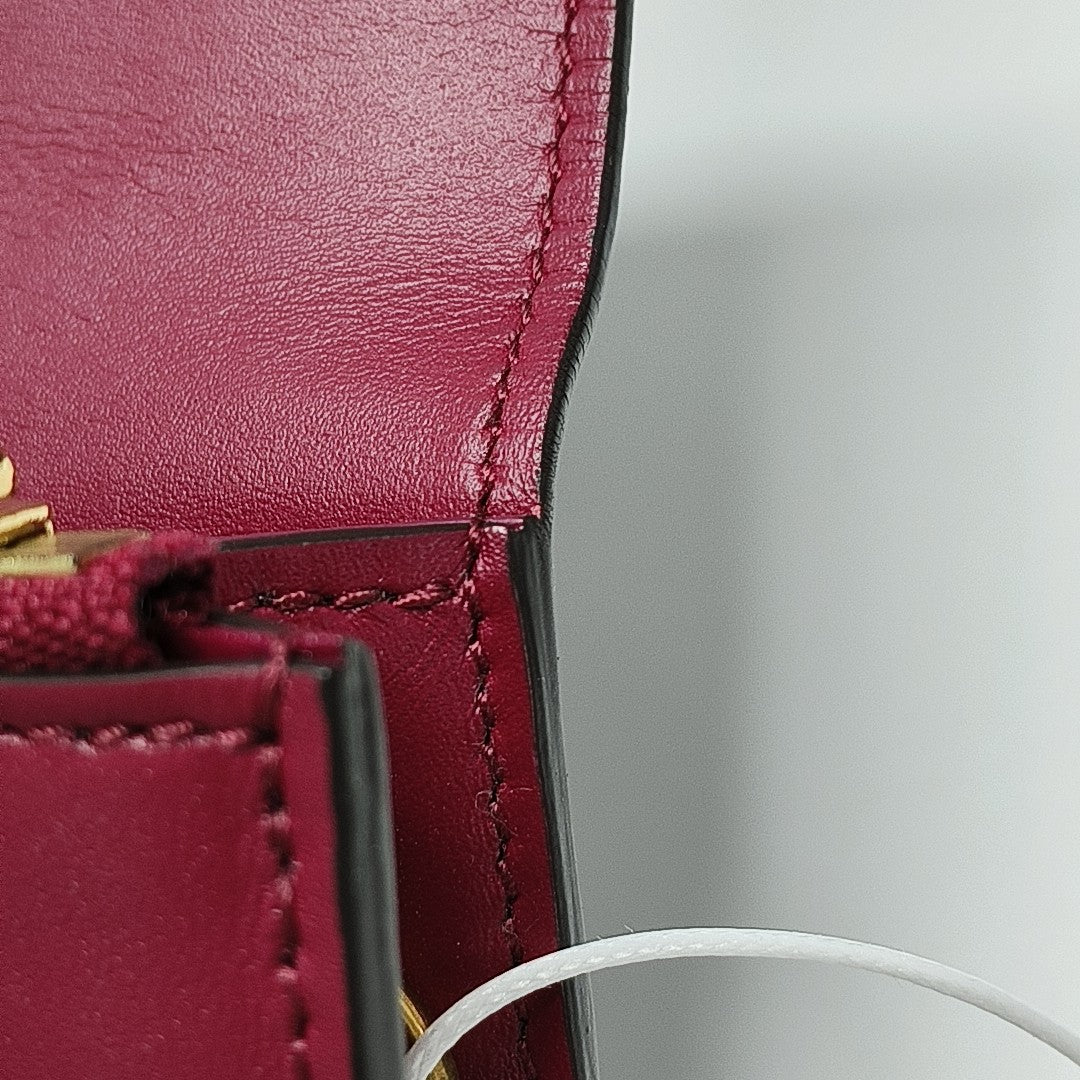 FLORE Monogram Coated Canvas Brown