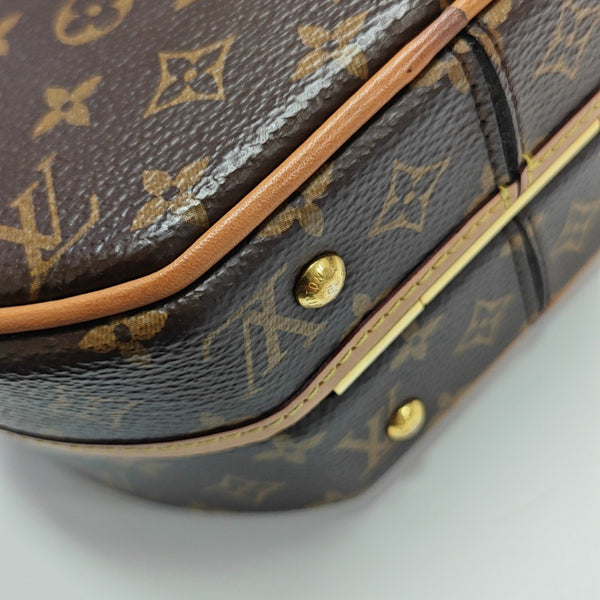 BOITE CHAPEAU PM Monogram Coated Canvas Brown