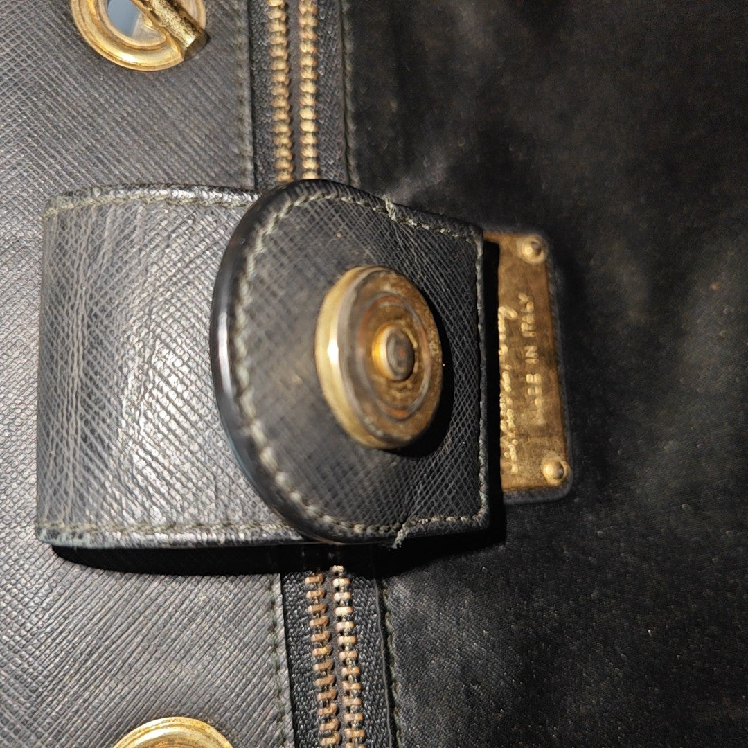 Calfskin Tote Bag Black
