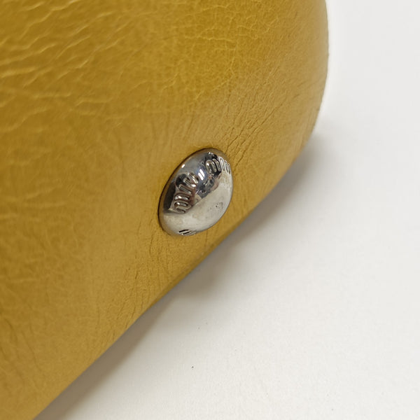 Calfskin Tote Bag Yellow
