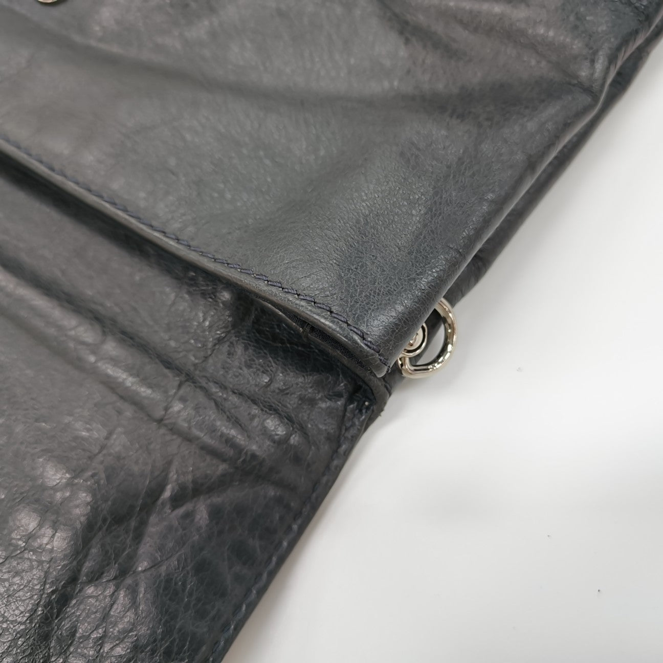 Classic City Small Lambskin Gray