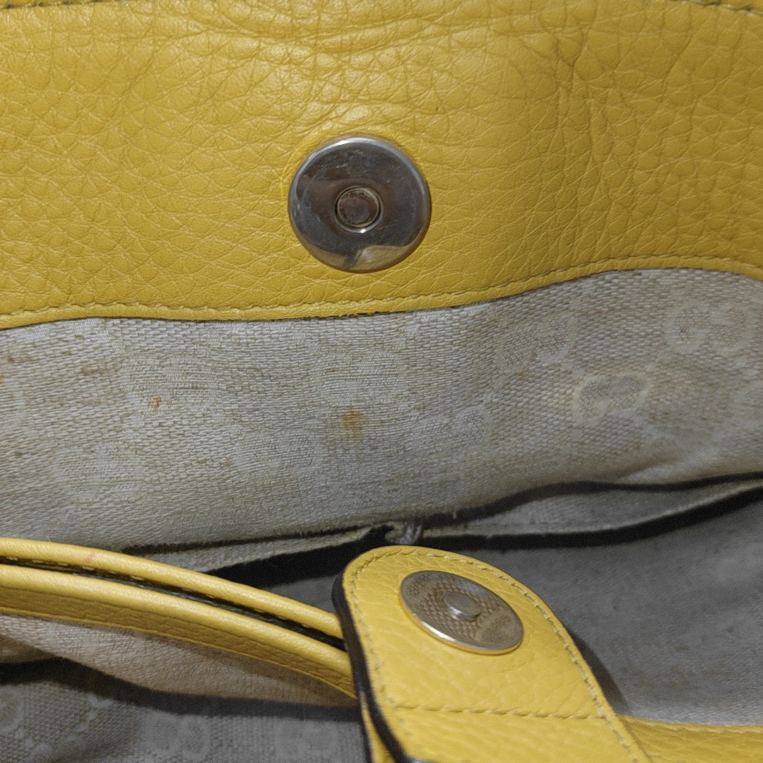 Bamboo 1947 Medium Calfskin Yellow