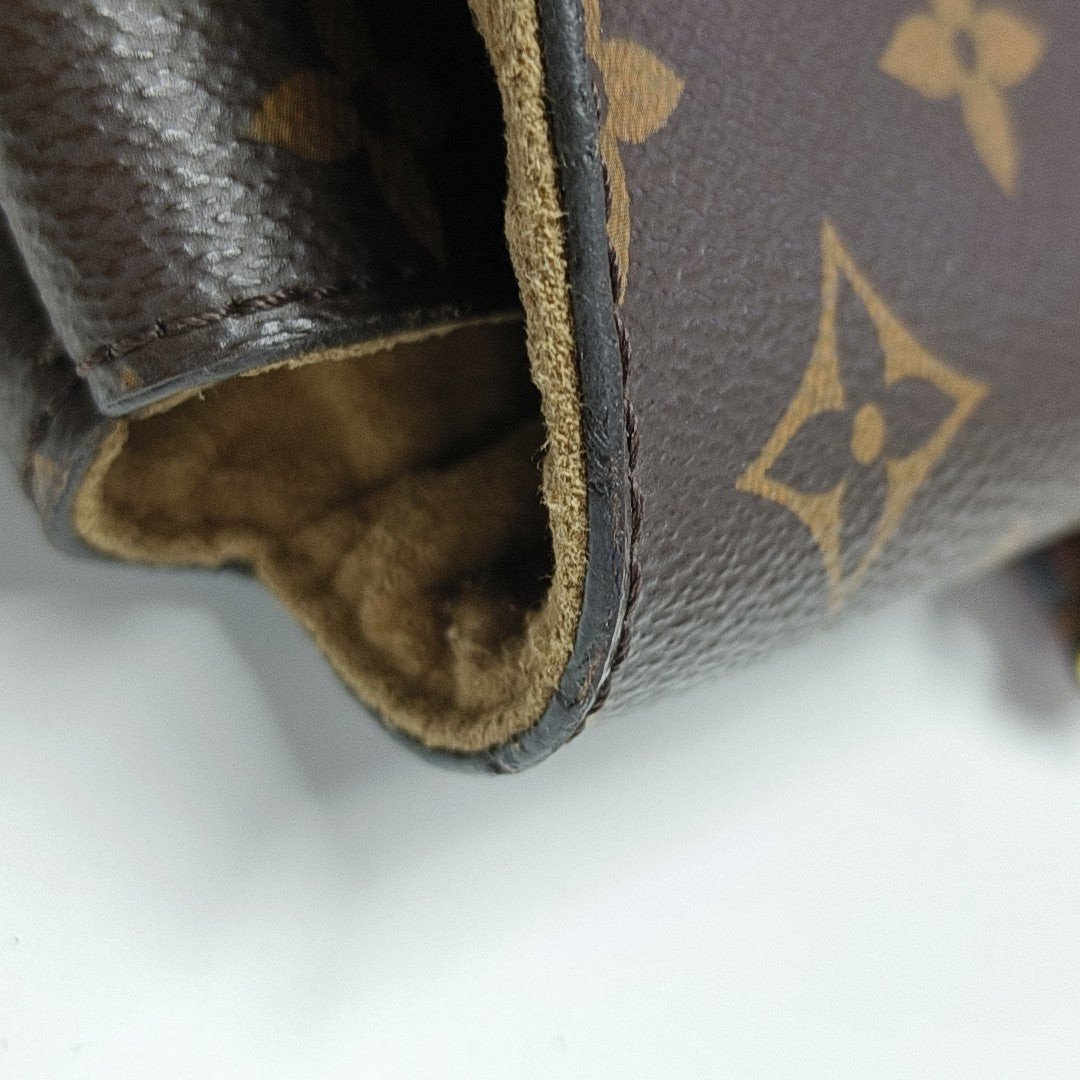 MARIGNAN Monogram Coated Canvas Brown