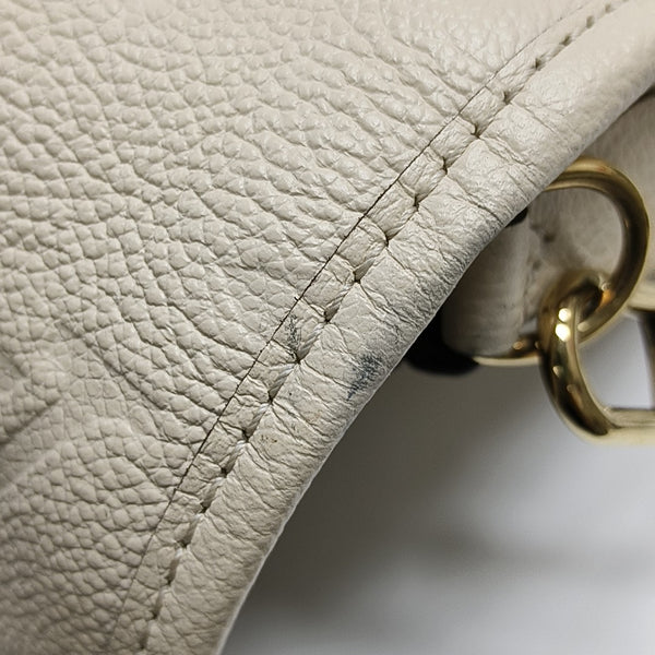 DIANE Monogram Calfskin Beige
