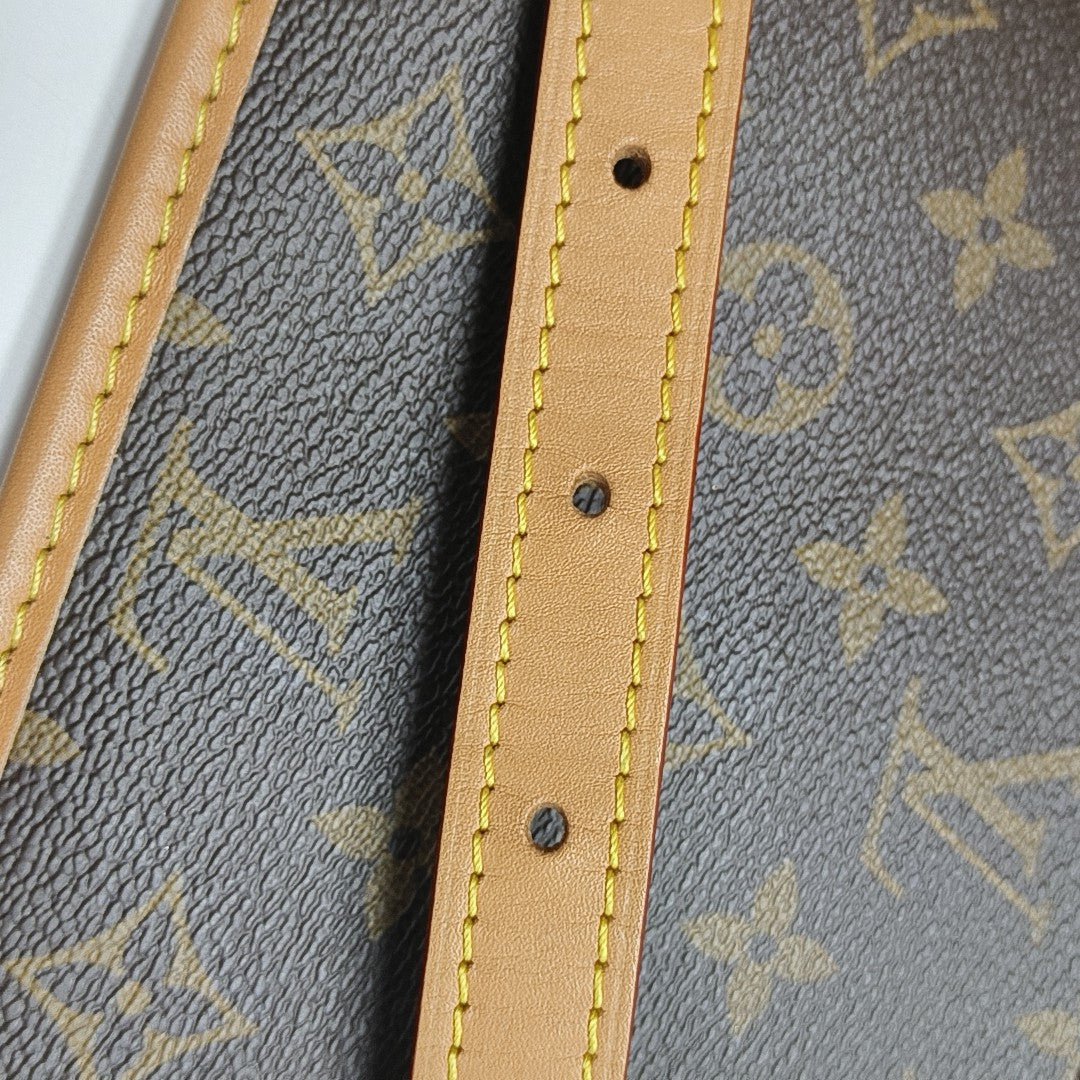 CARRYALL PM Monogram Coated Canvas Brown