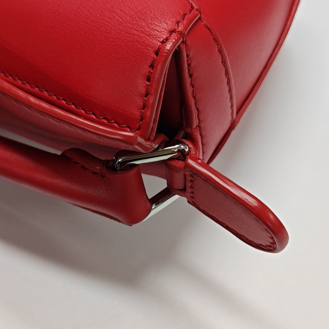 Puzzle Mini Calfskin Red