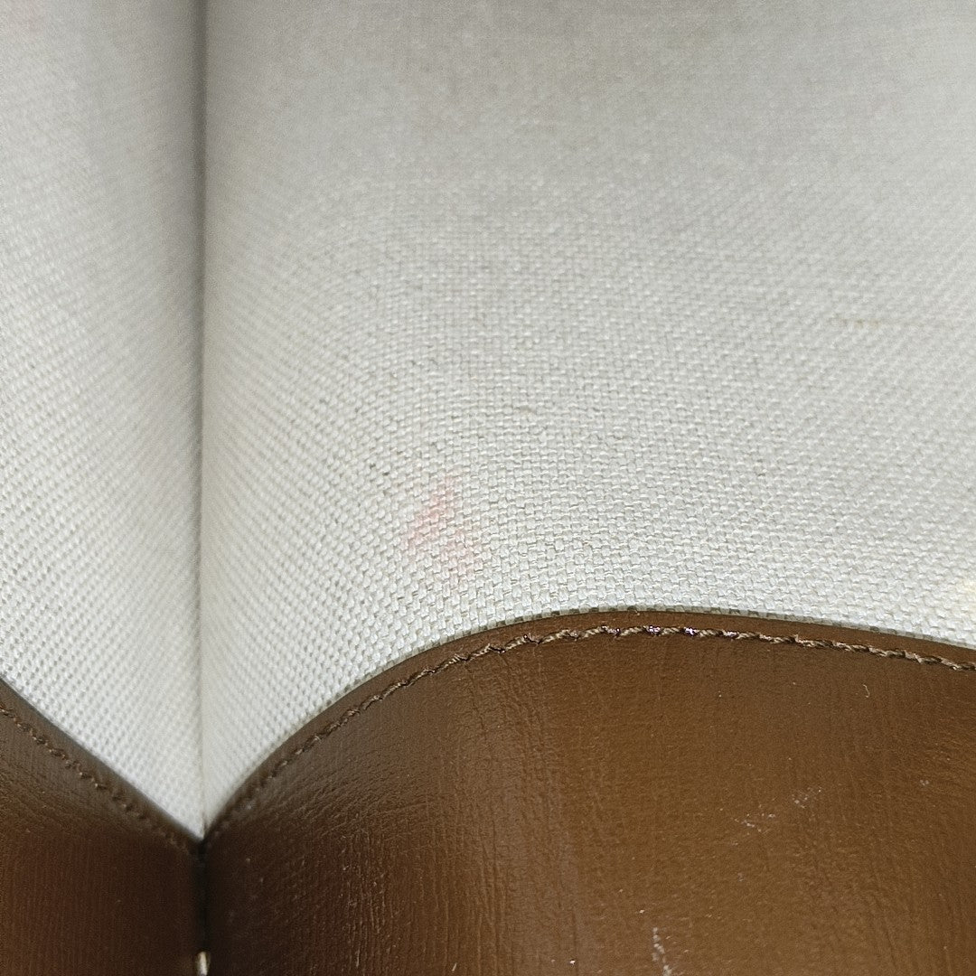 Retro Small Monogram Coated Canvas Brown