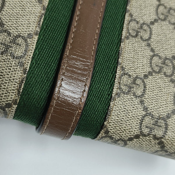 Jackie 1961 Mini Monogram Coated Canvas Beige