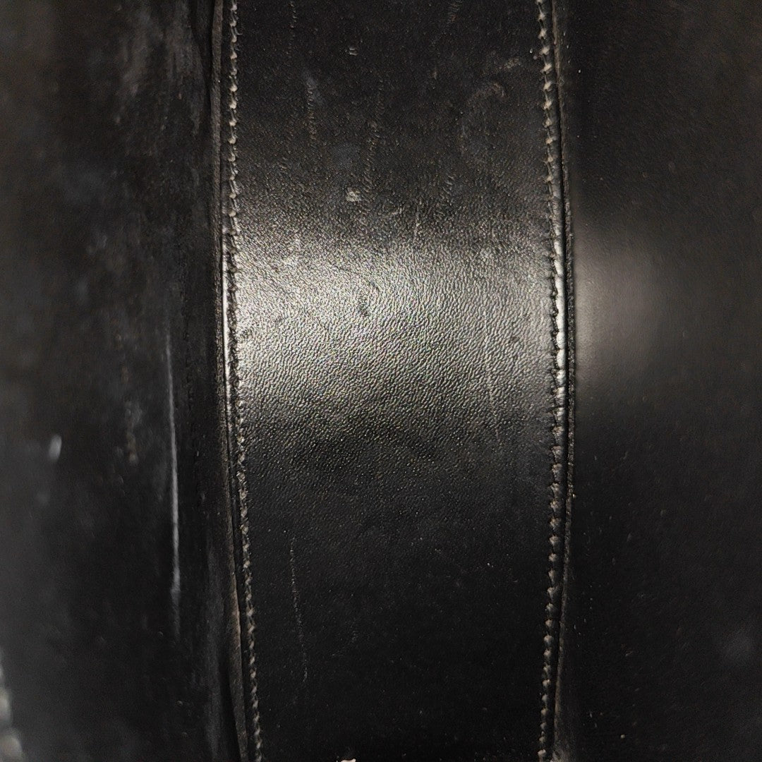 Hourglass XS Calfskin Black
