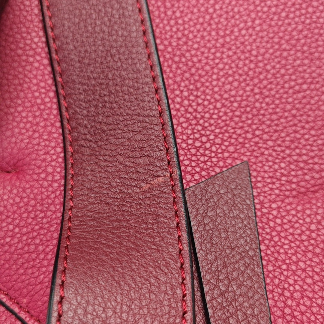 Goya Small Calfskin Red