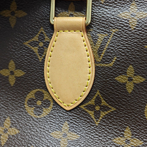 POPINCOURT Monogram Coated Canvas Brown