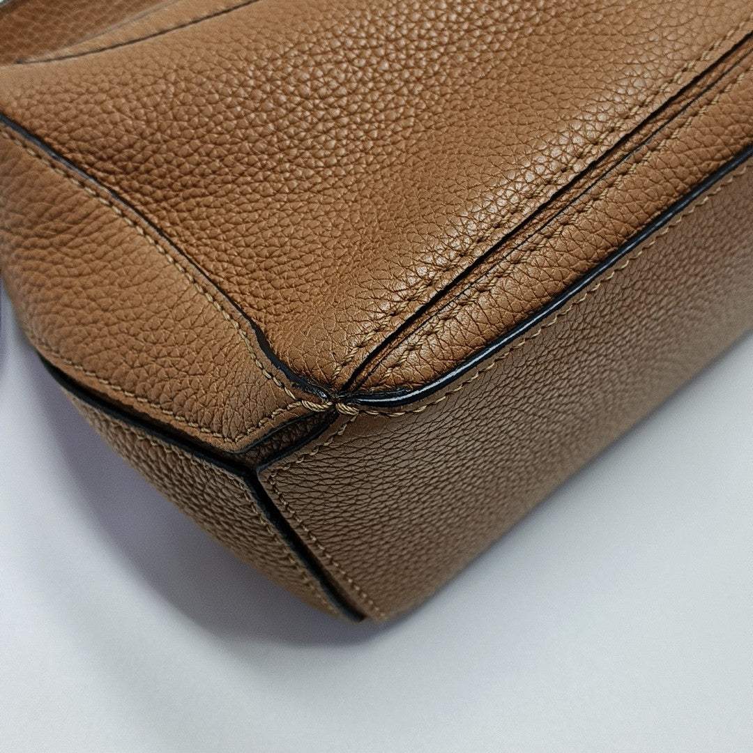 Puzzle Mini Calfskin Brown