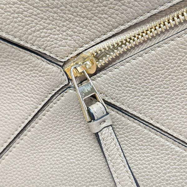 Puzzle Small Calfskin Beige