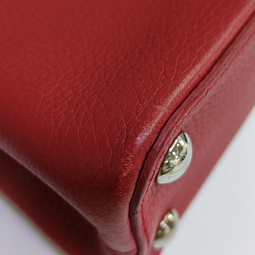 CAPUCINES BB Calfskin Red