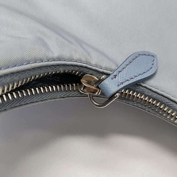 Nylon Shoulder Bag Blue