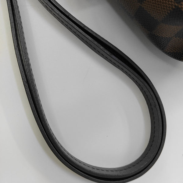CROISETTE Damier Ebene Coated Canvas Brown