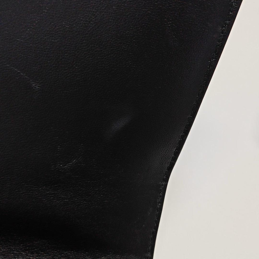 Hourglass Small Calfskin Black