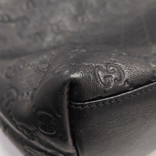 GG Imprime Monogram Calfskin Black
