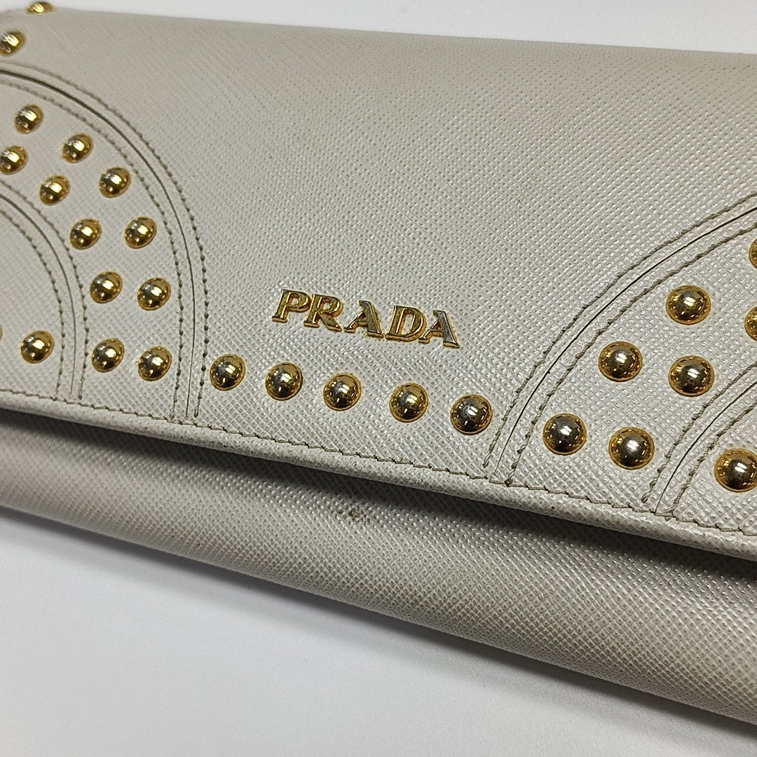 Calfskin Clutch White