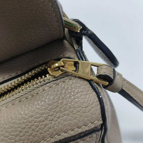 Puzzle Mini Calfskin Gray