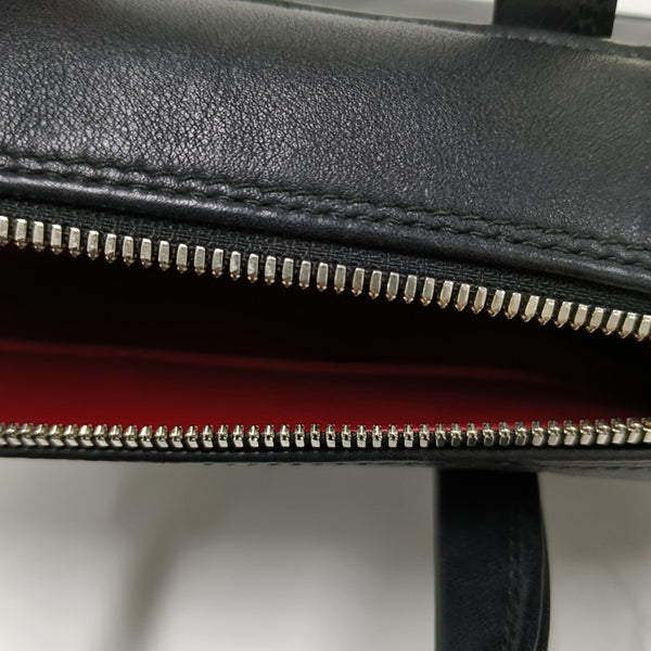 Triangle Small Calfskin Black